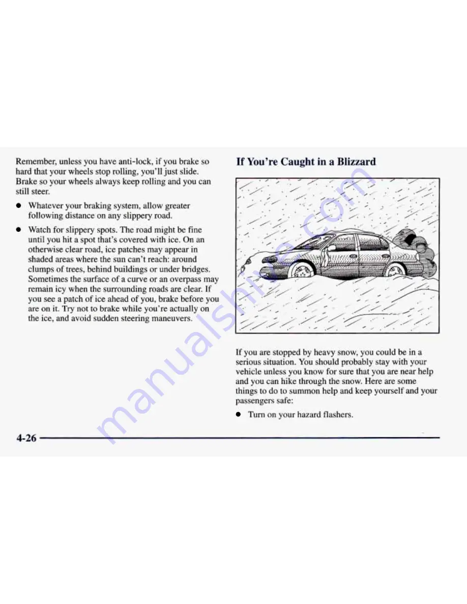 Chevrolet 1998 Prizm Owner'S Manual Download Page 178