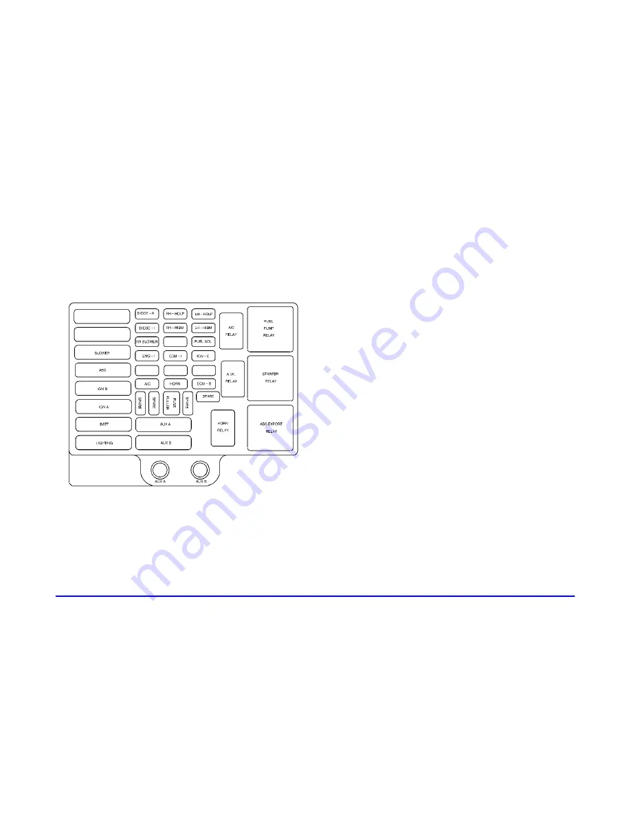 Chevrolet 1999 Express Van Owner'S Manual Download Page 301