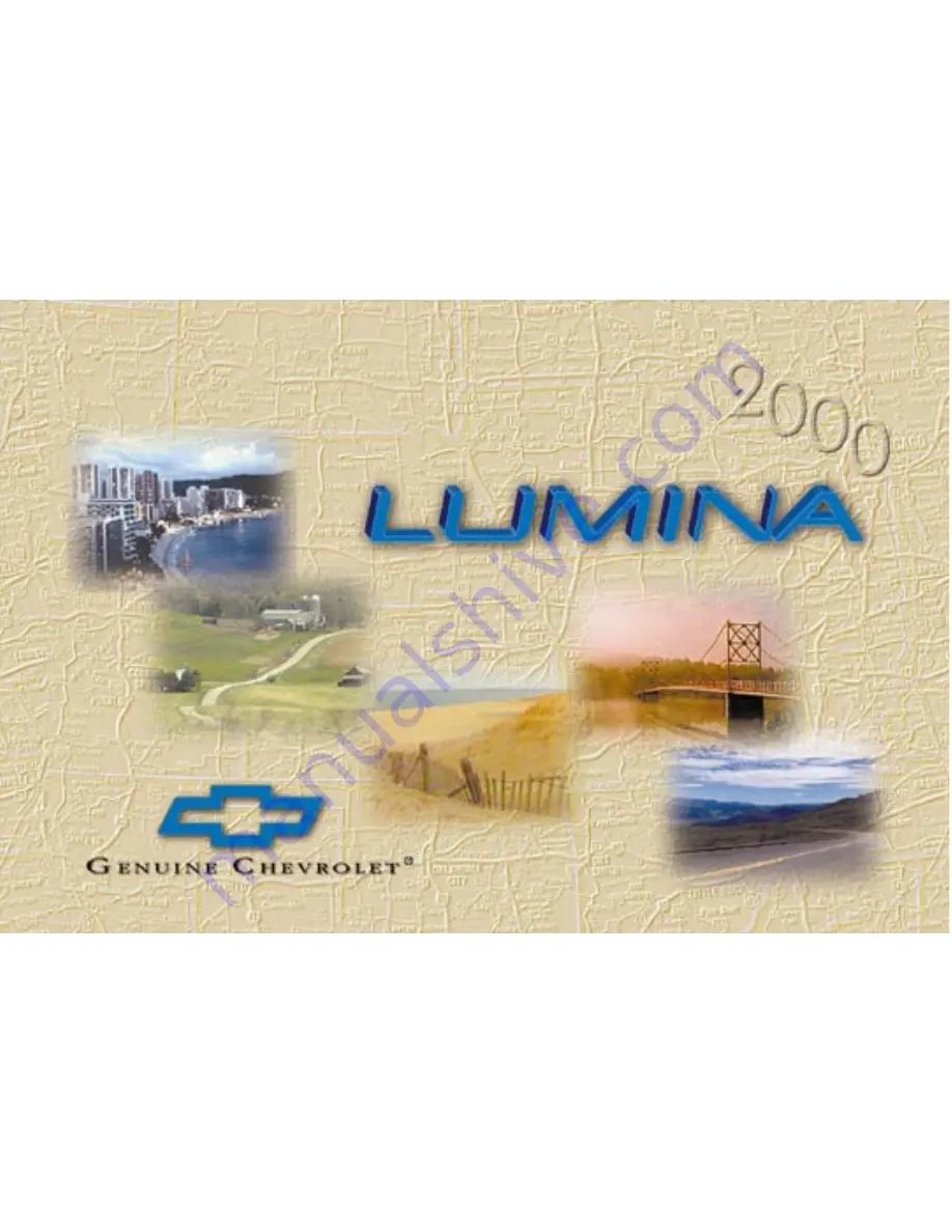 Chevrolet 2000 Lumina Owner'S Manual Download Page 1