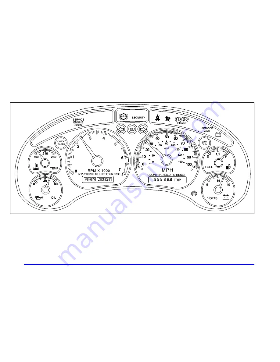 Chevrolet 2000 S10 Pickup Owner'S Manual Download Page 115