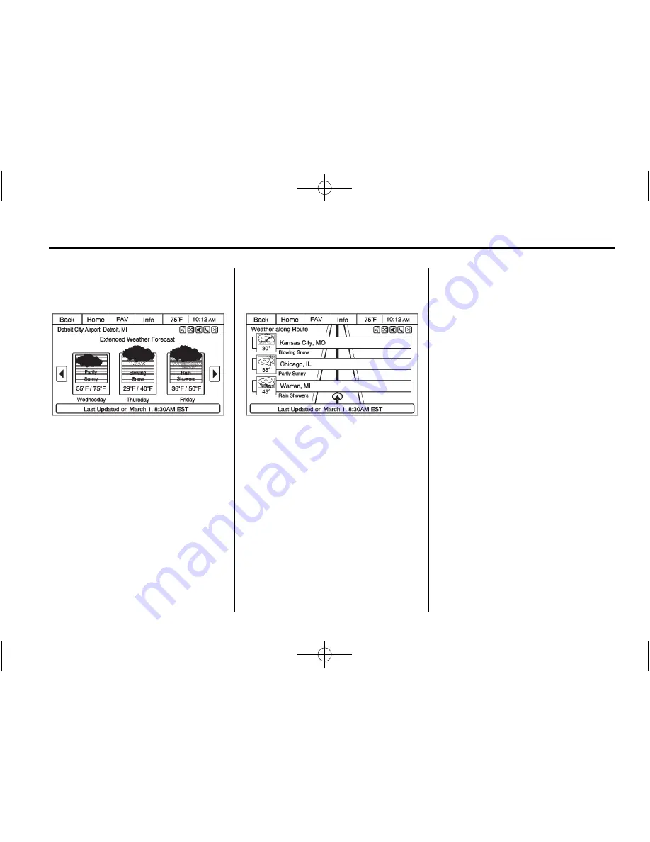 Chevrolet 2011GMC Terrain Navigation System Owner'S Manual Download Page 59