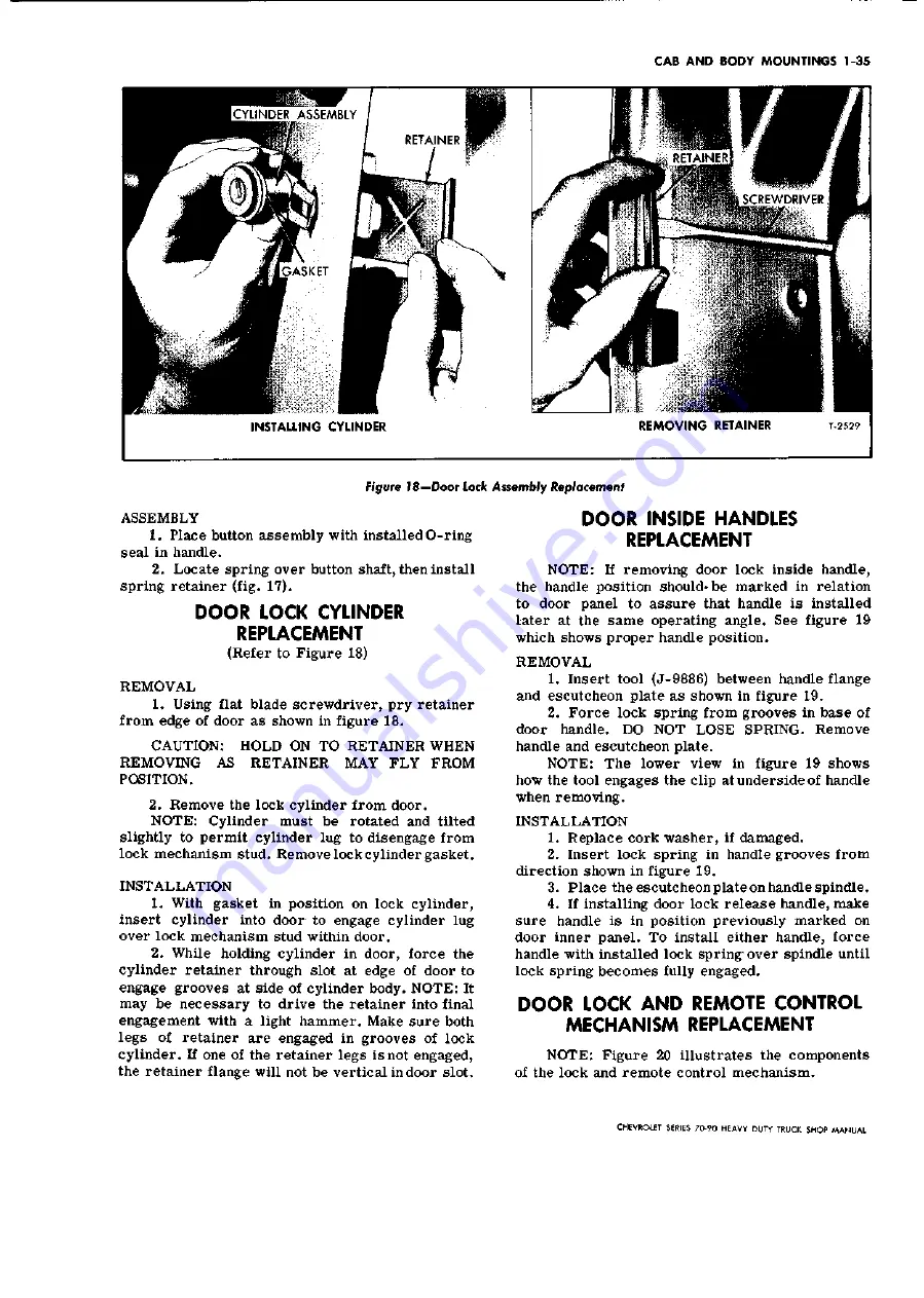 Chevrolet 70 Series 1970 Service Manual Download Page 66