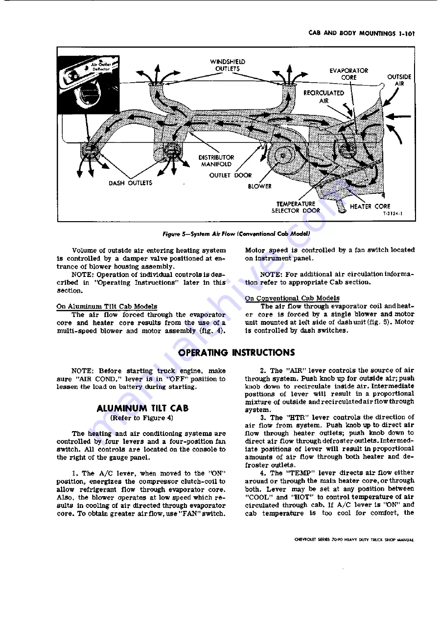 Chevrolet 70 Series 1970 Service Manual Download Page 132