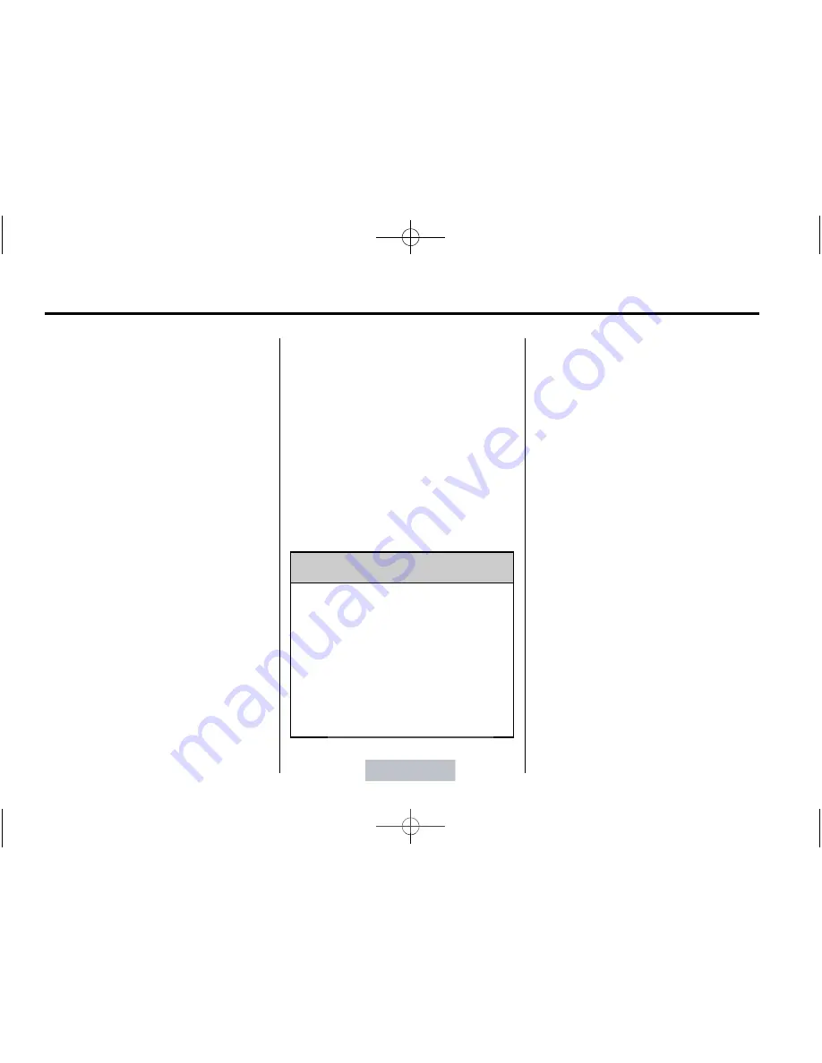 Chevrolet AVALANCHE - 2011 Owner'S Manual Download Page 250