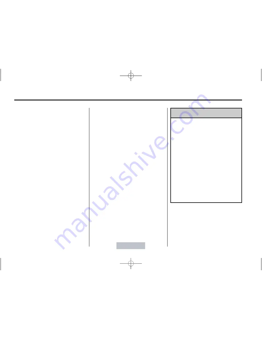 Chevrolet AVALANCHE - 2011 Owner'S Manual Download Page 270