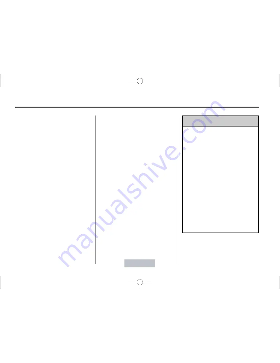 Chevrolet AVALANCHE - 2011 Owner'S Manual Download Page 326