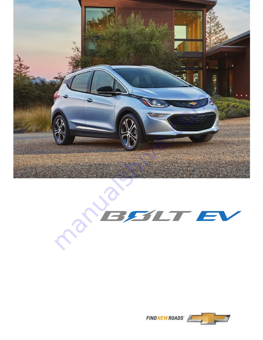 Chevrolet BOLT EV Get To Know Download Page 1