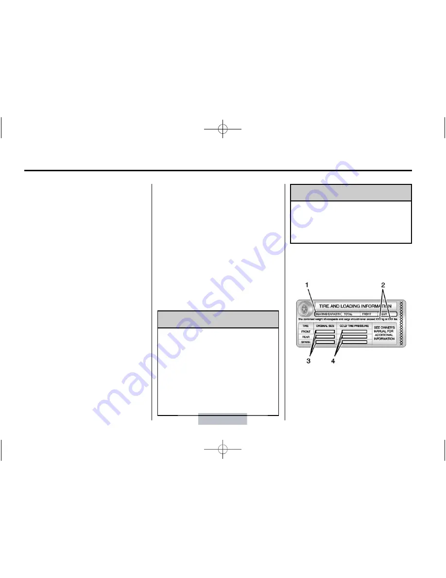 Chevrolet Camaro 2013 Owner'S Manual Download Page 208