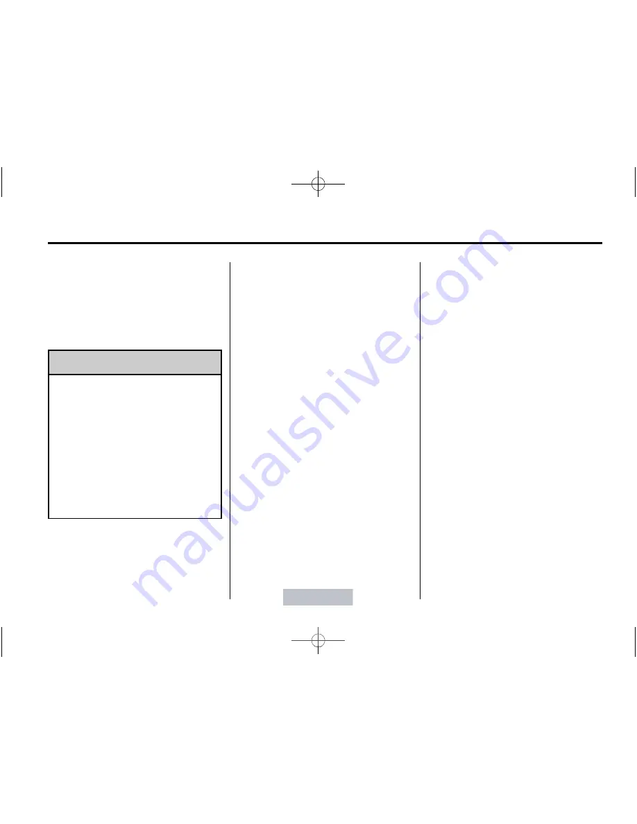 Chevrolet Camaro 2013 Owner'S Manual Download Page 323