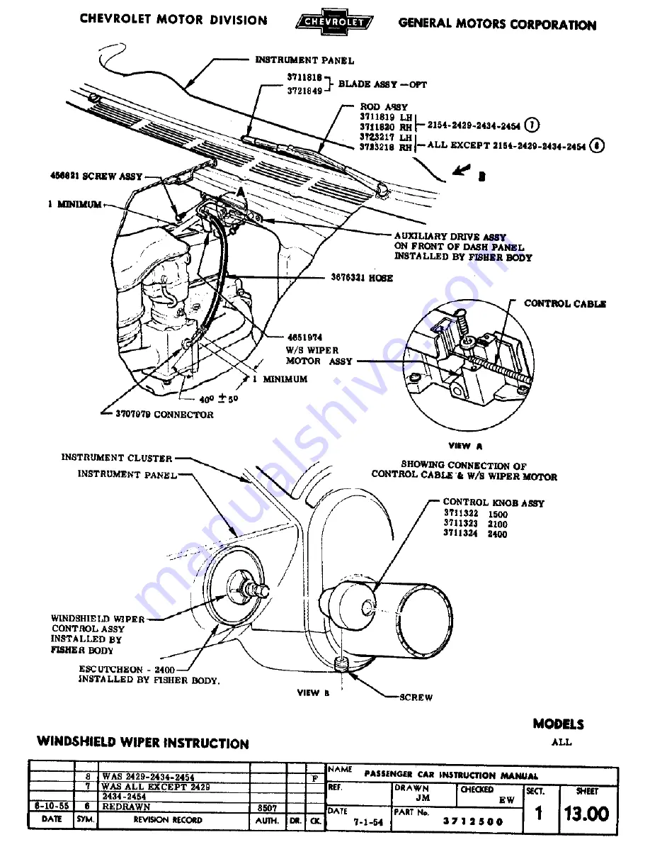 Chevrolet CHEVY-1955 - ASSEMBLY Скачать руководство пользователя страница 15