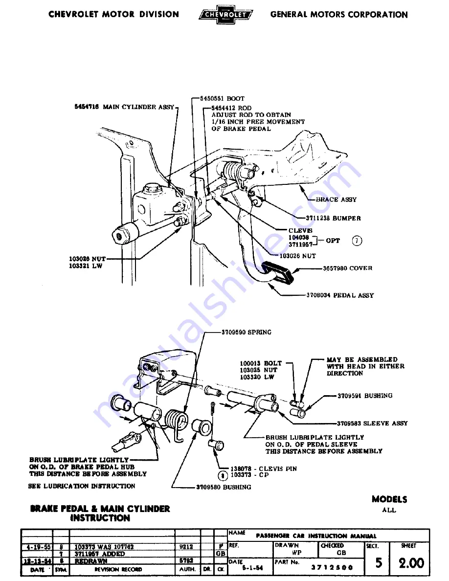 Chevrolet CHEVY-1955 - ASSEMBLY Скачать руководство пользователя страница 61