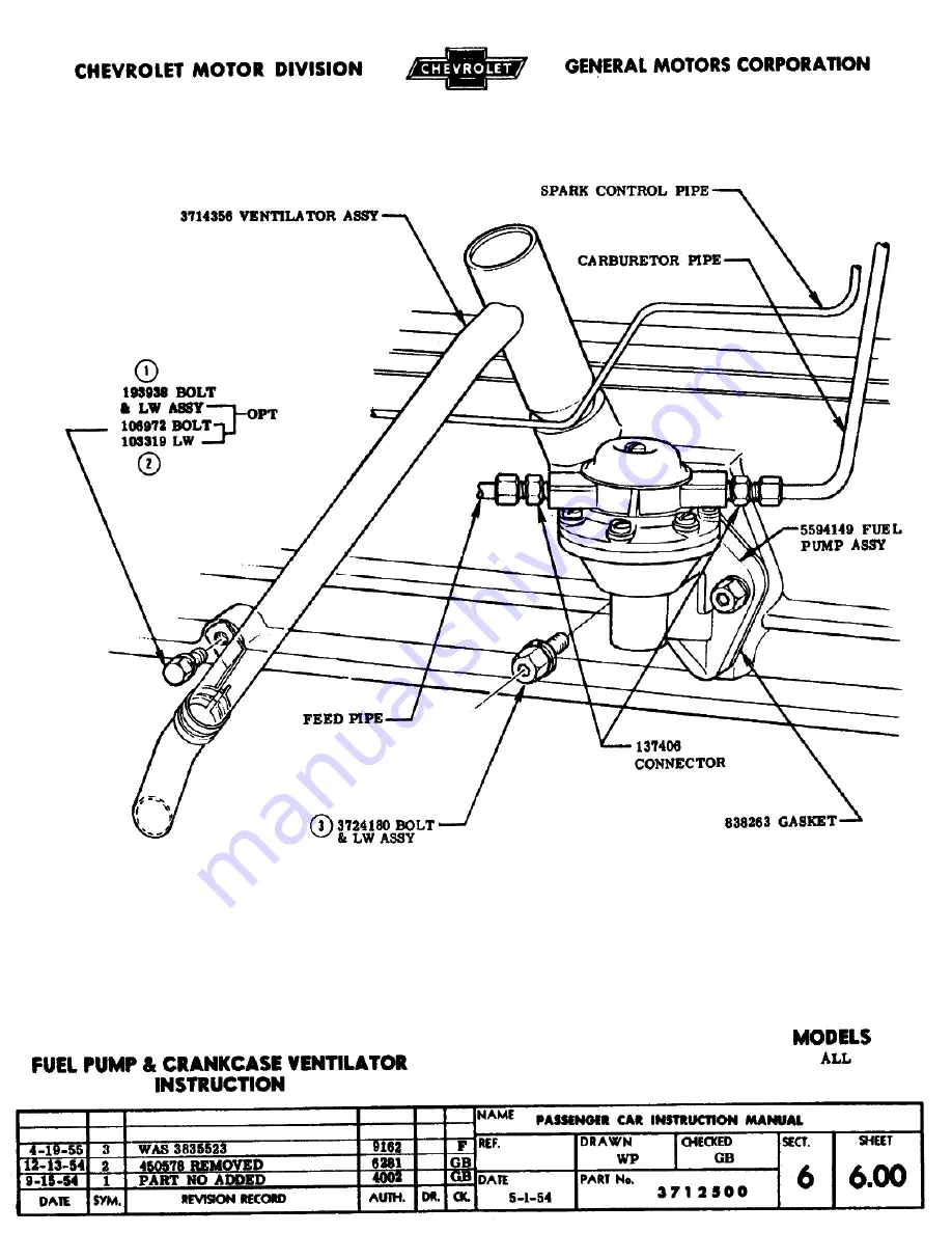 Chevrolet CHEVY-1955 - ASSEMBLY Скачать руководство пользователя страница 71