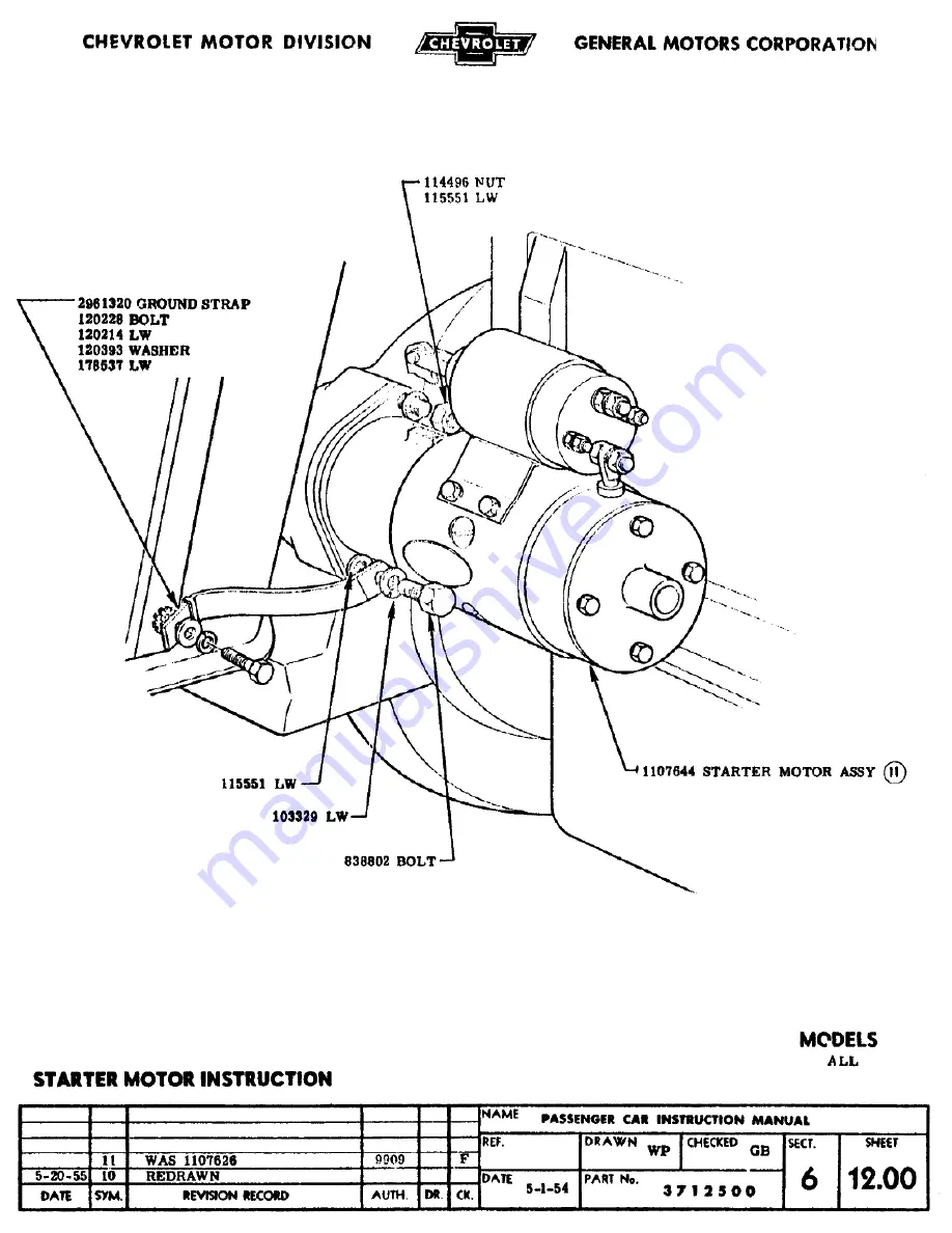 Chevrolet CHEVY-1955 - ASSEMBLY Assembly Manual Download Page 81