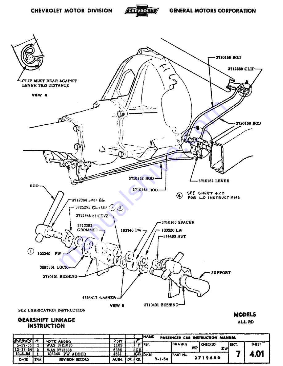 Chevrolet CHEVY-1955 - ASSEMBLY Assembly Manual Download Page 89