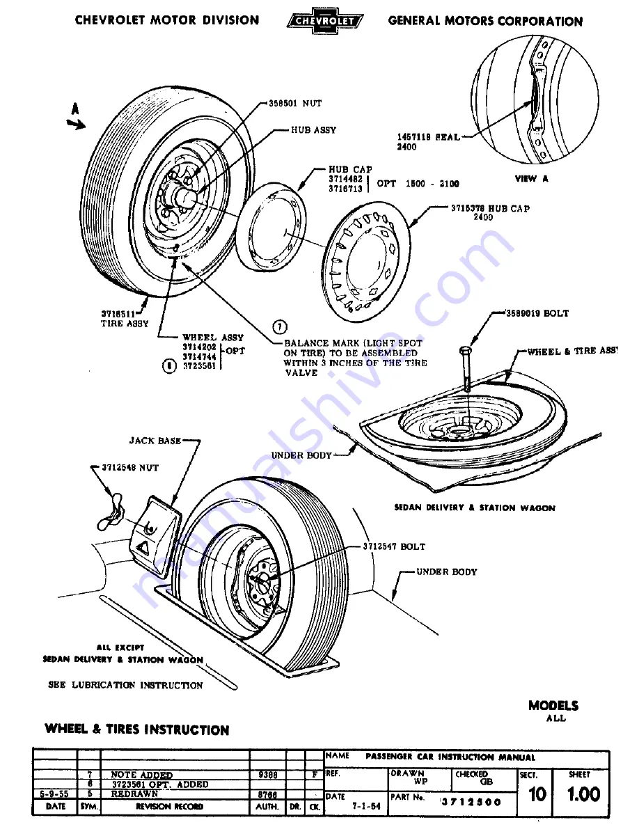 Chevrolet CHEVY-1955 - ASSEMBLY Скачать руководство пользователя страница 103