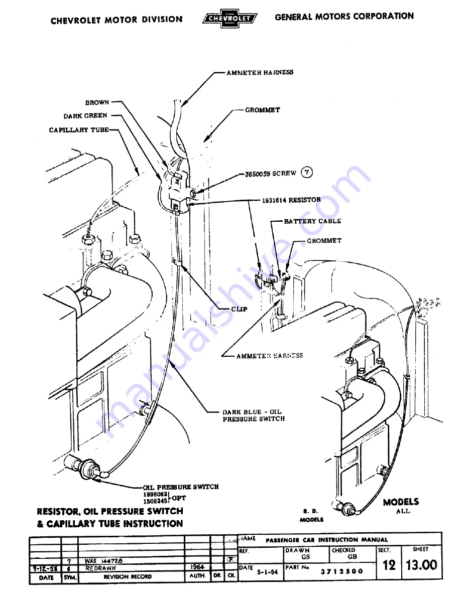 Chevrolet CHEVY-1955 - ASSEMBLY Скачать руководство пользователя страница 142