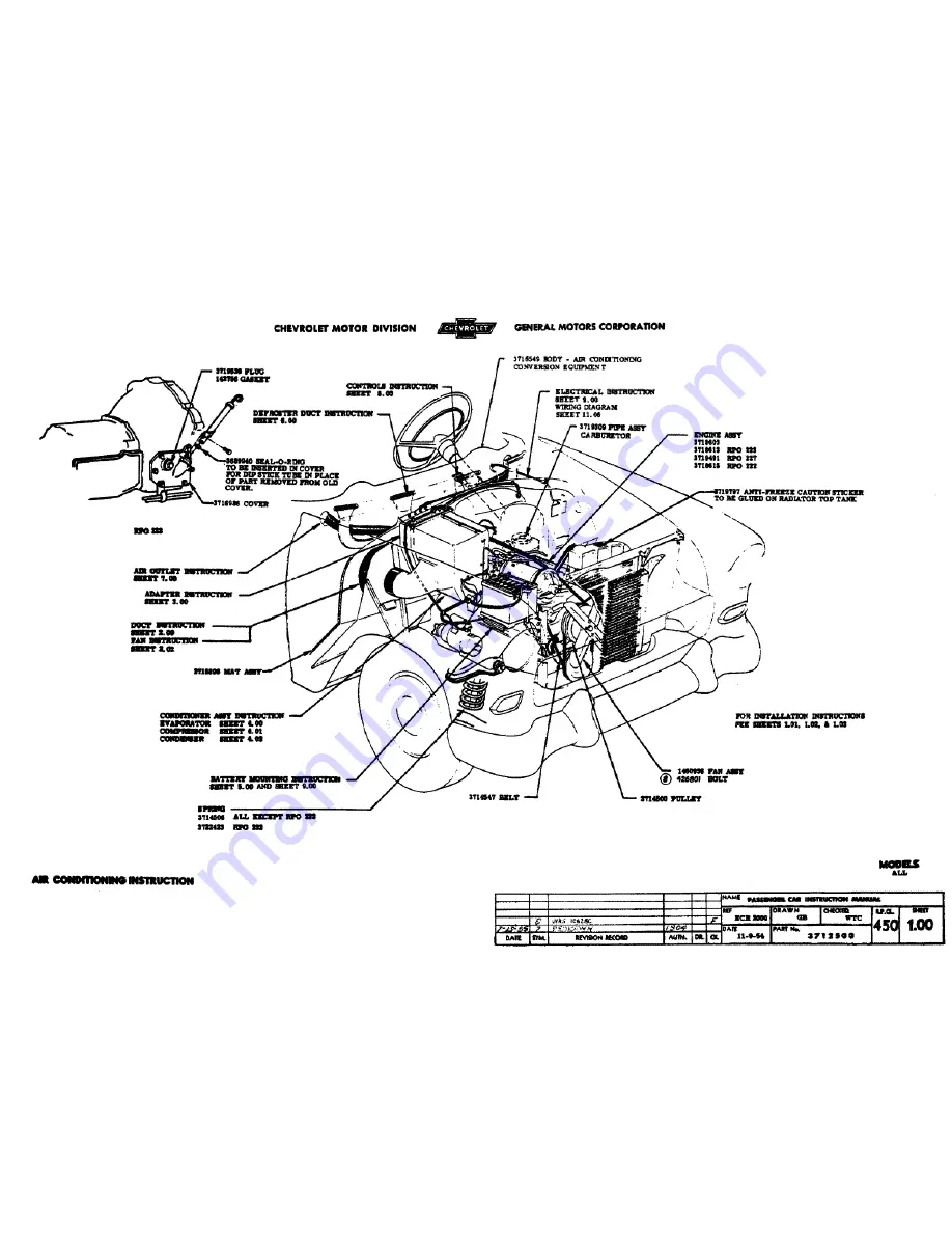 Chevrolet CHEVY-1955 - ASSEMBLY Assembly Manual Download Page 246