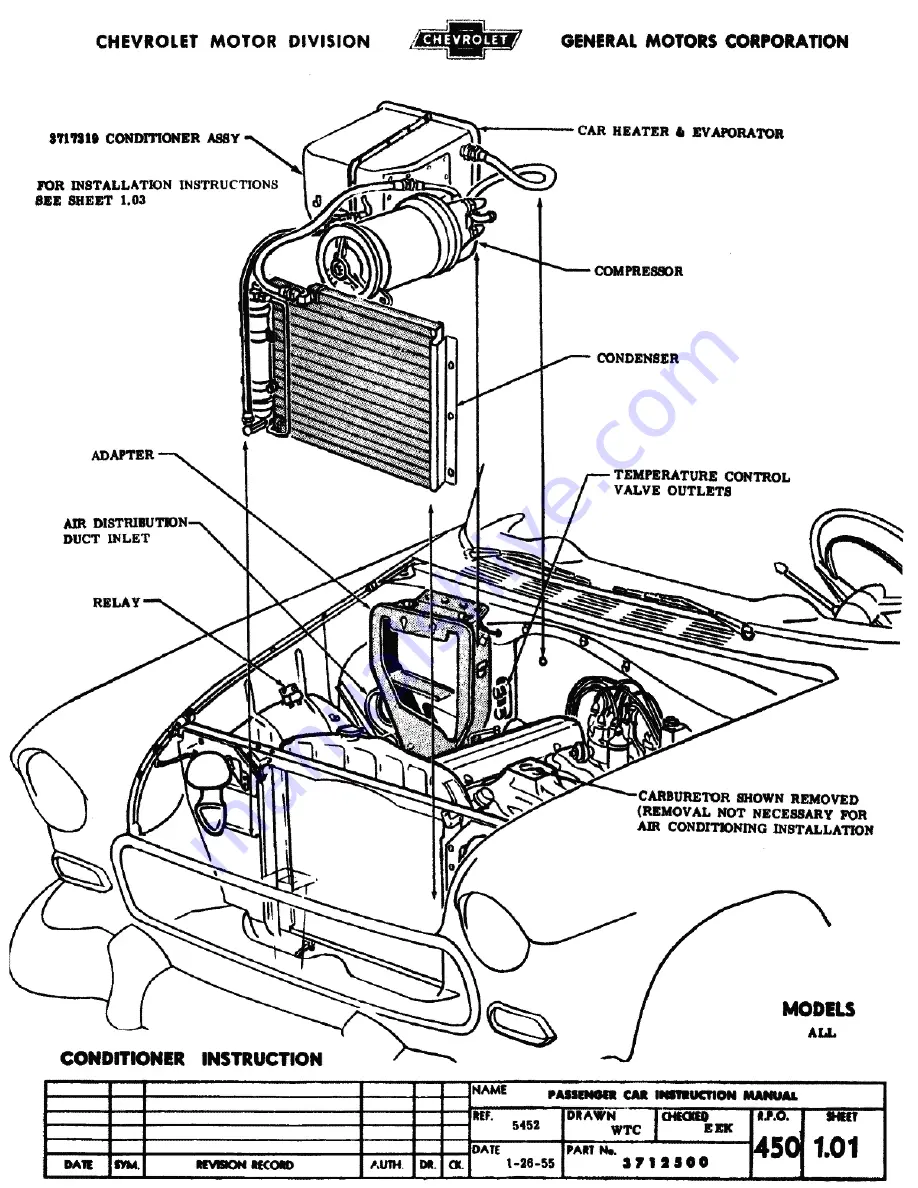 Chevrolet CHEVY-1955 - ASSEMBLY Assembly Manual Download Page 247