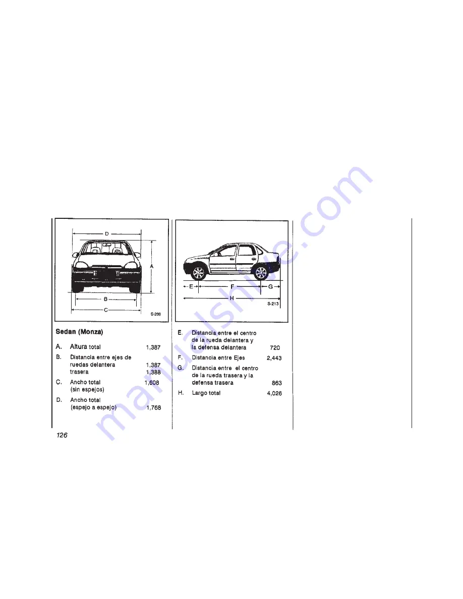 Chevrolet CHEVY-2001 (Spanish) Manual Del Propietario Download Page 146