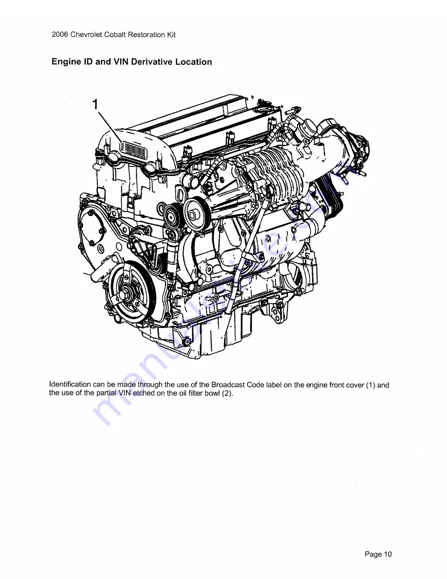 Chevrolet Cobalt 2006 Series Owner'S Manual Download Page 20