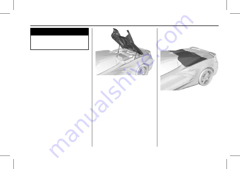 Chevrolet CORVETTE Owner'S Manual Download Page 40