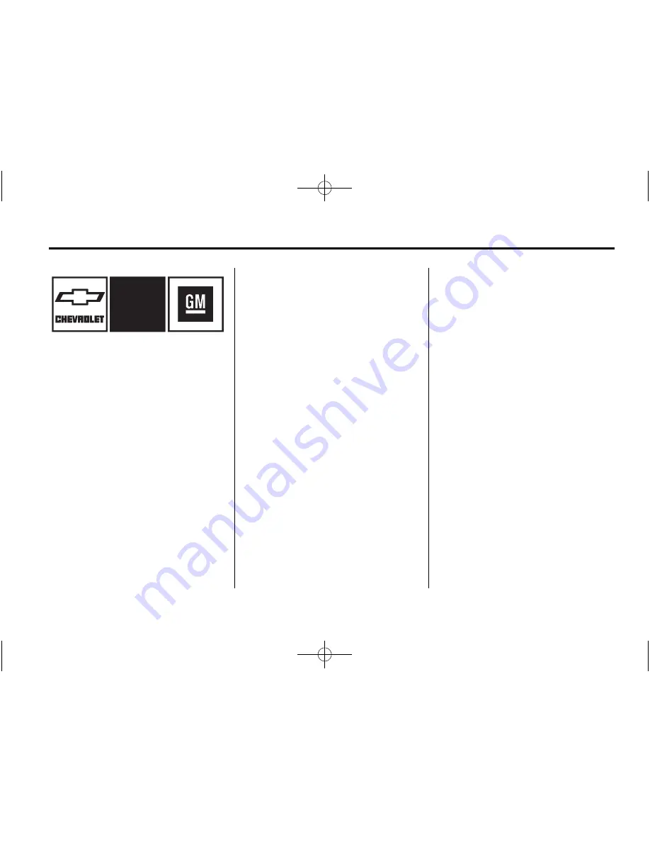 Chevrolet Equinox 2014 Owner'S Manual Download Page 3