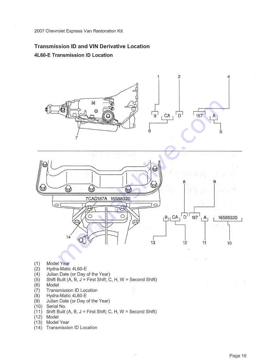 Chevrolet express van 2007 Owner'S Manual Download Page 26