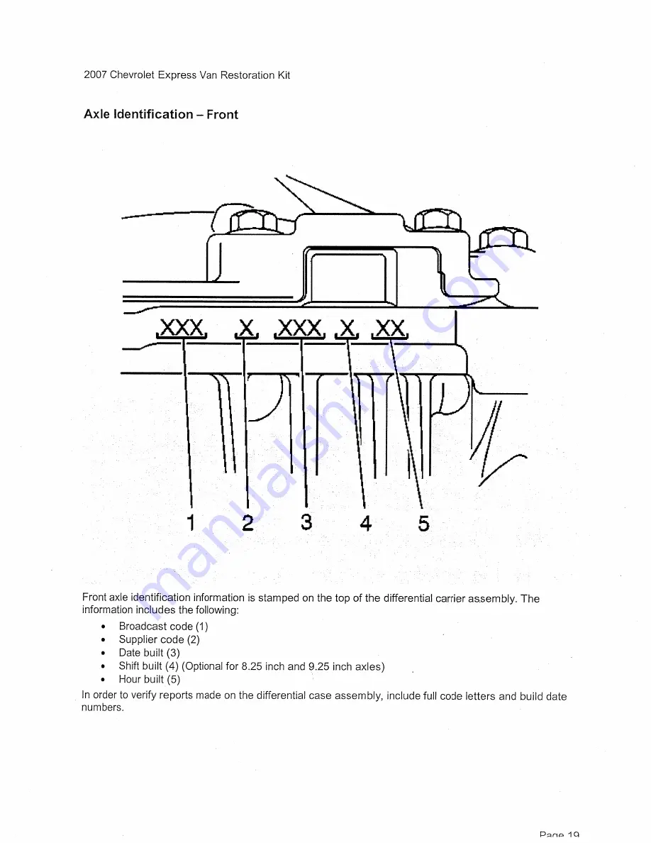 Chevrolet express van 2007 Owner'S Manual Download Page 29