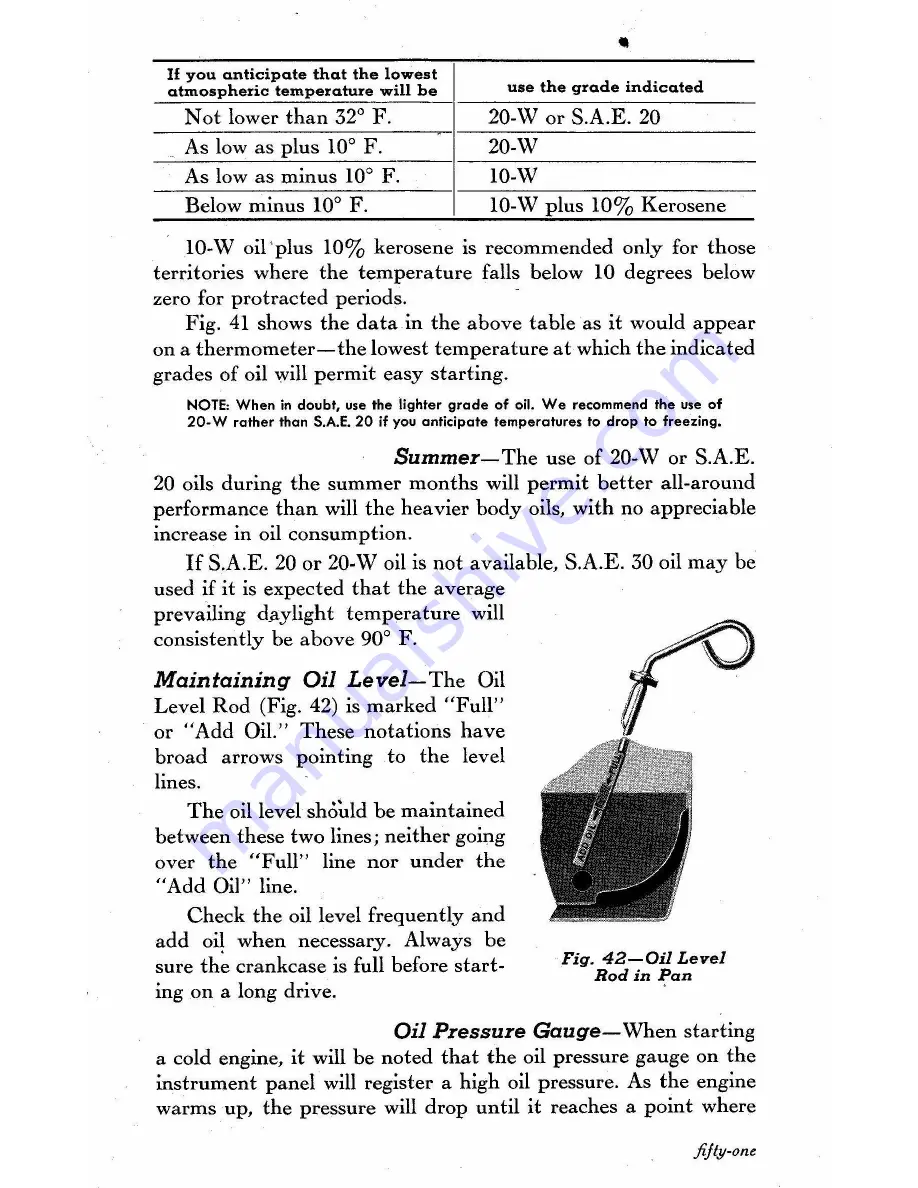 Chevrolet Fleetmaster Series 1947 Owner'S Manual Download Page 53