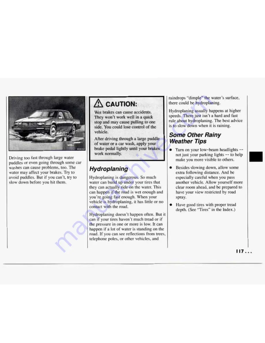 Chevrolet LUMINA 1994 Owner'S Manual Download Page 119