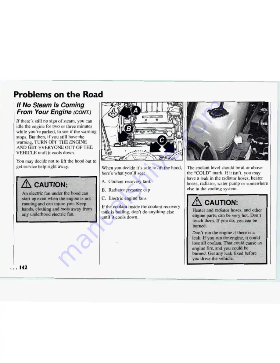 Chevrolet LUMINA 1994 Owner'S Manual Download Page 144