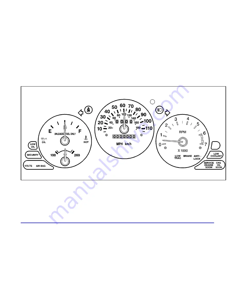 Chevrolet LUMINA 1999 Owner'S Manual Download Page 109