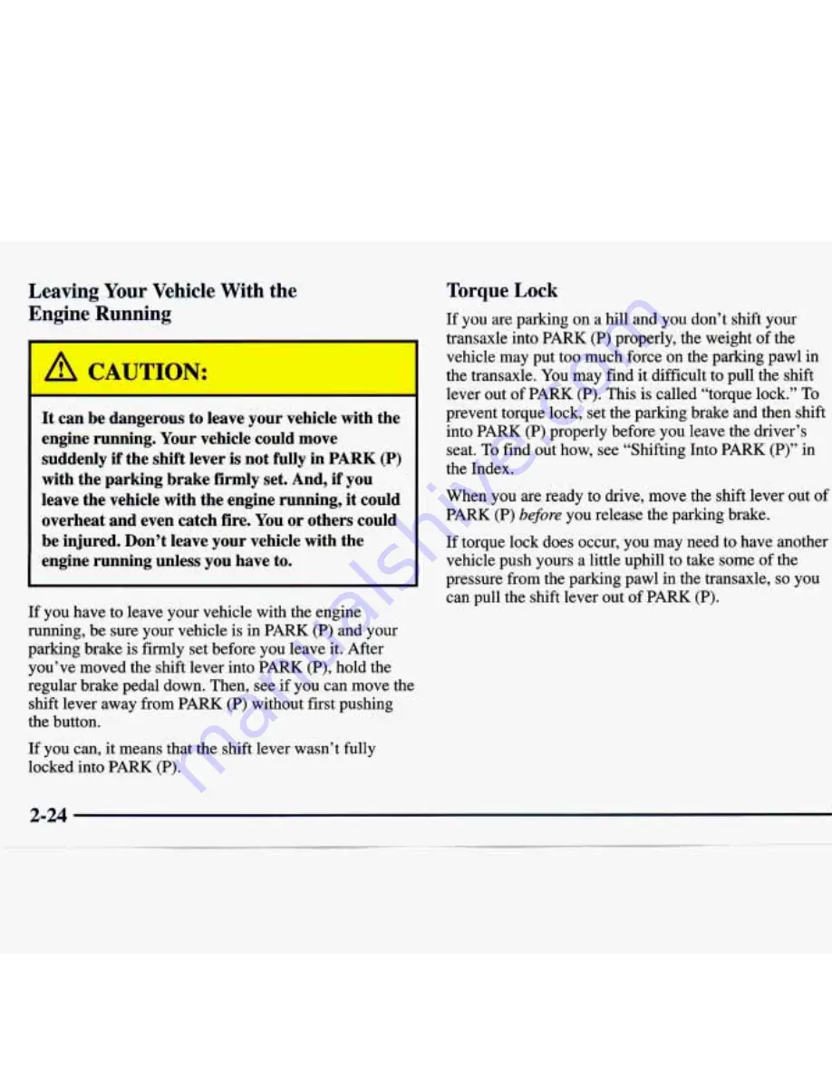 Chevrolet MALIBU 1998 Manual Download Page 89