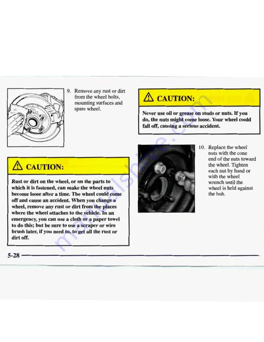 Chevrolet MALIBU 1998 Manual Download Page 219