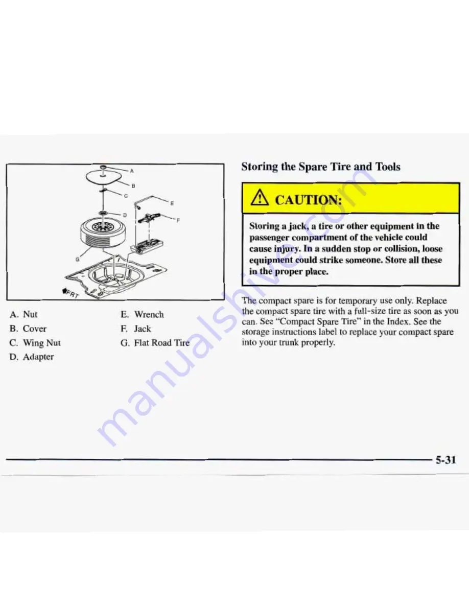 Chevrolet MALIBU 1998 Manual Download Page 222