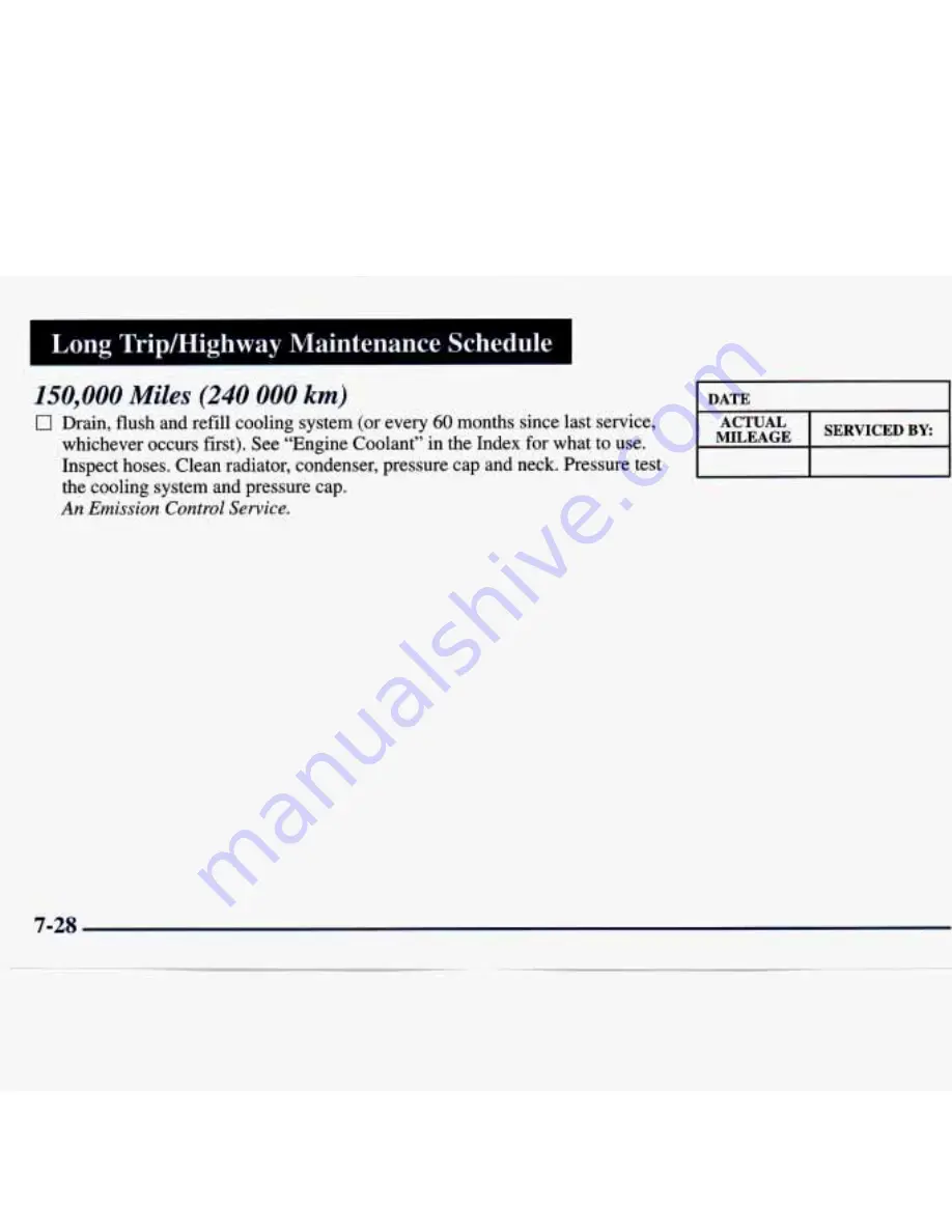 Chevrolet MALIBU 1998 Manual Download Page 319