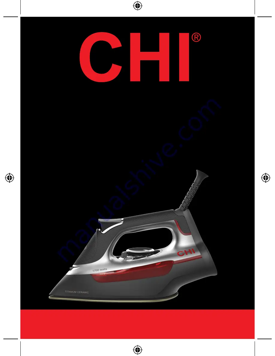 CHI 13101 Use And Care Manual Download Page 1