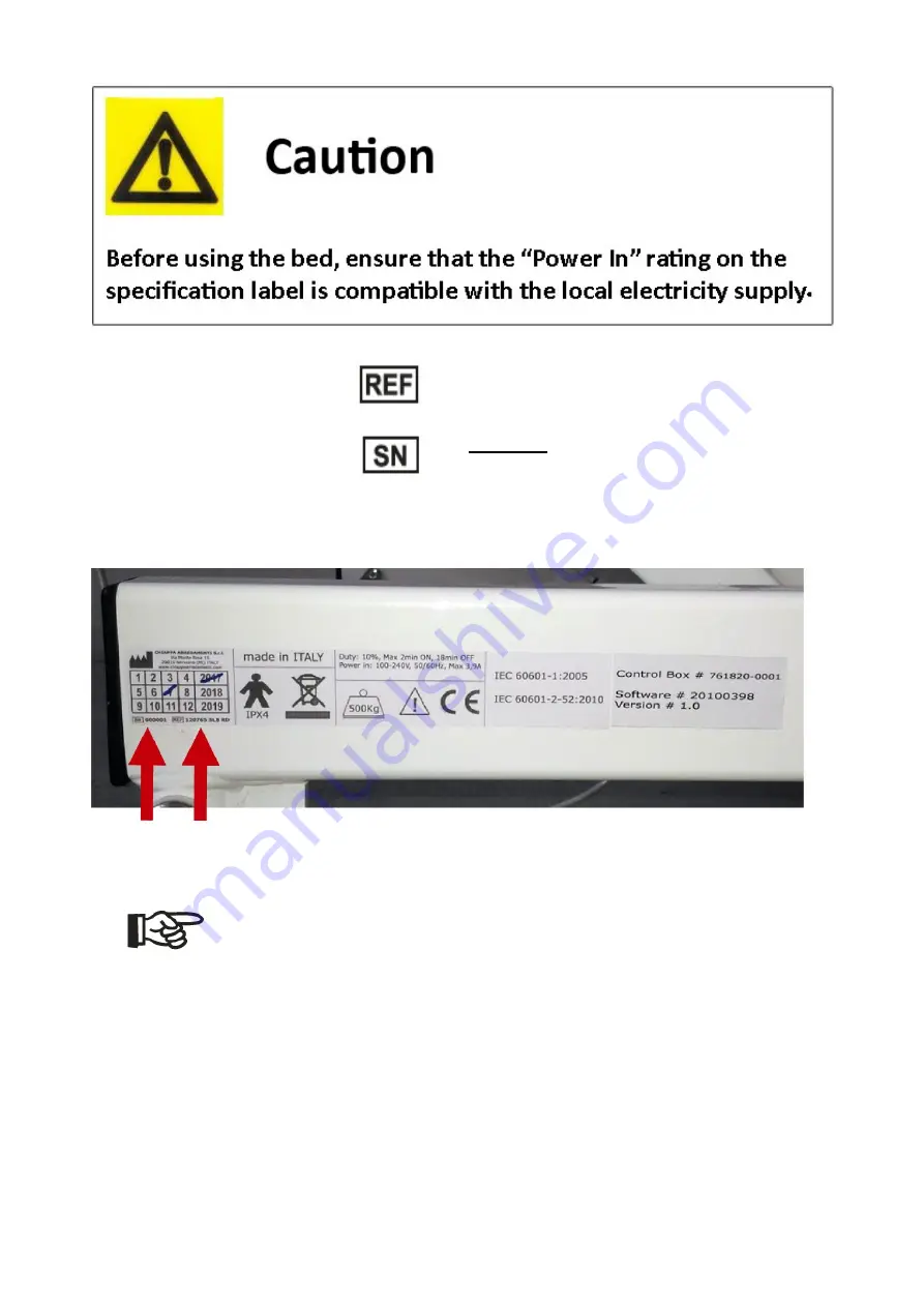 Chiappa Arredamenti 120765 SLB RD Instructions For Use Manual Download Page 9