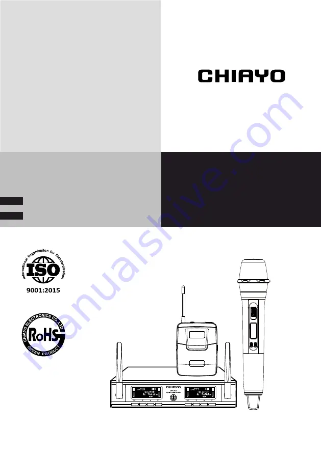 Chiayo DB-5400 Скачать руководство пользователя страница 1