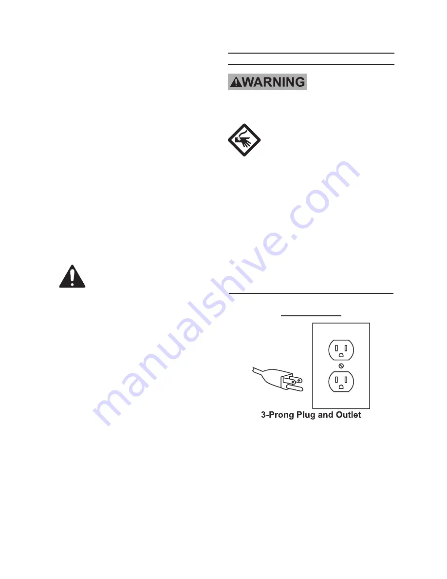 Chicago Electric 97593 Set Up And Operating Instructions Manual Download Page 6