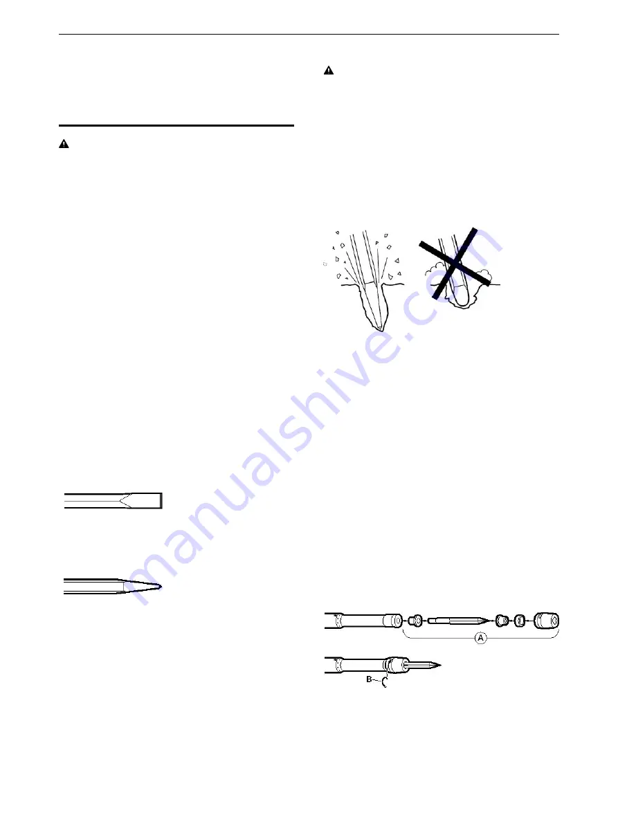 Chicago Pneumatic CP 4608 D Safety And Operating Instructions Manual Download Page 56