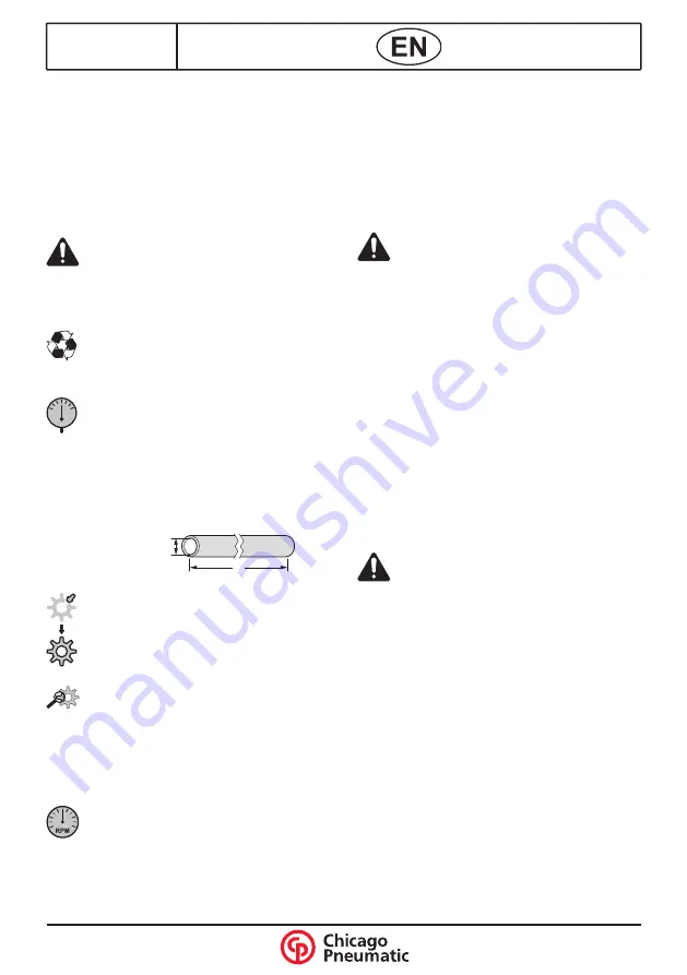 Chicago Pneumatic CP3451-16SE25 Скачать руководство пользователя страница 8