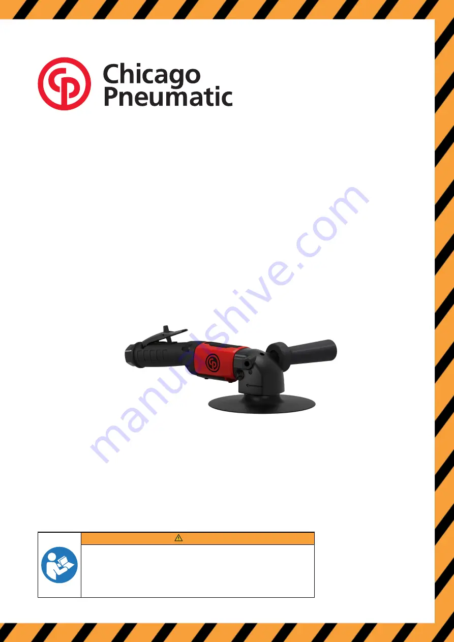 Chicago Pneumatic CP3750-085AA Скачать руководство пользователя страница 1