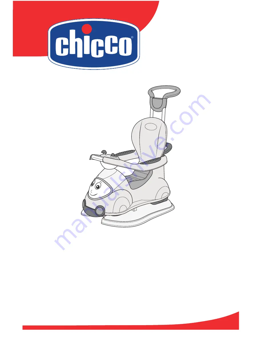 Chicco 4-in-1 Ride On Car Owner'S Manual Download Page 1