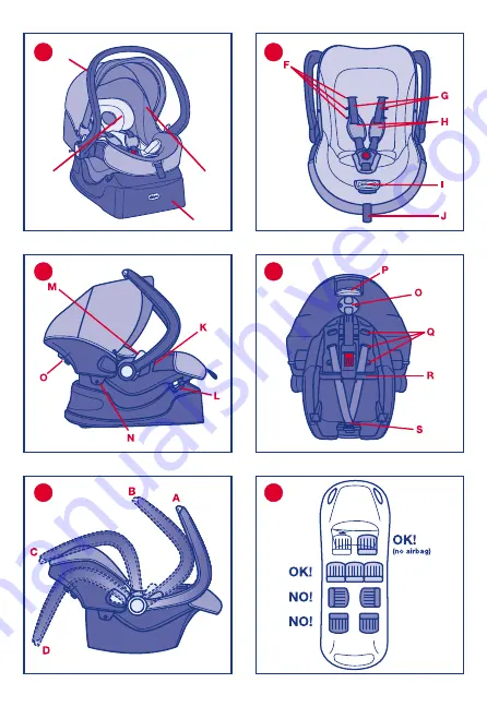 Chicco Auto-Fix Fast Night Instructions For Use Manual Download Page 3