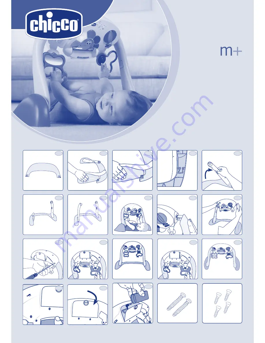 Chicco I-GYM Instruction Manual Download Page 1