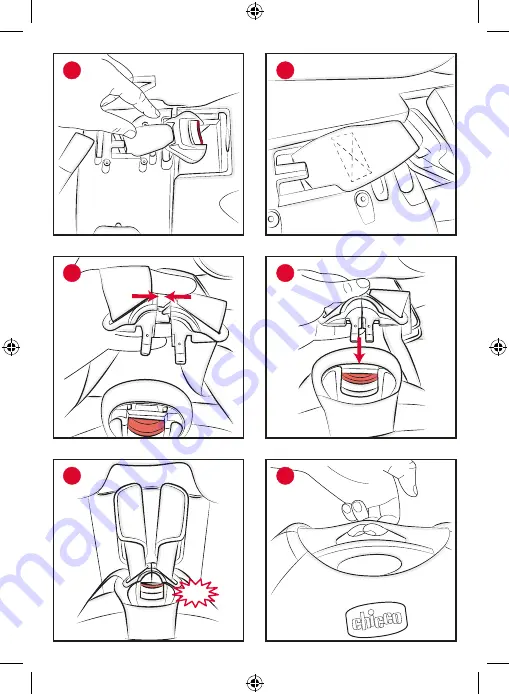 Chicco Sirio 012 Instructions For Use Manual Download Page 12