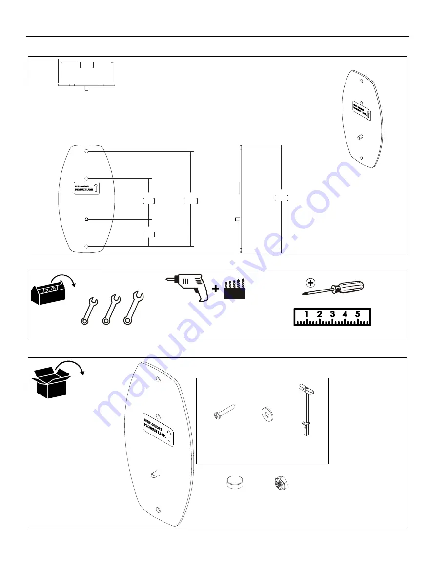 CHIEF KRAMS K1W110 Installation Instructions Manual Download Page 4