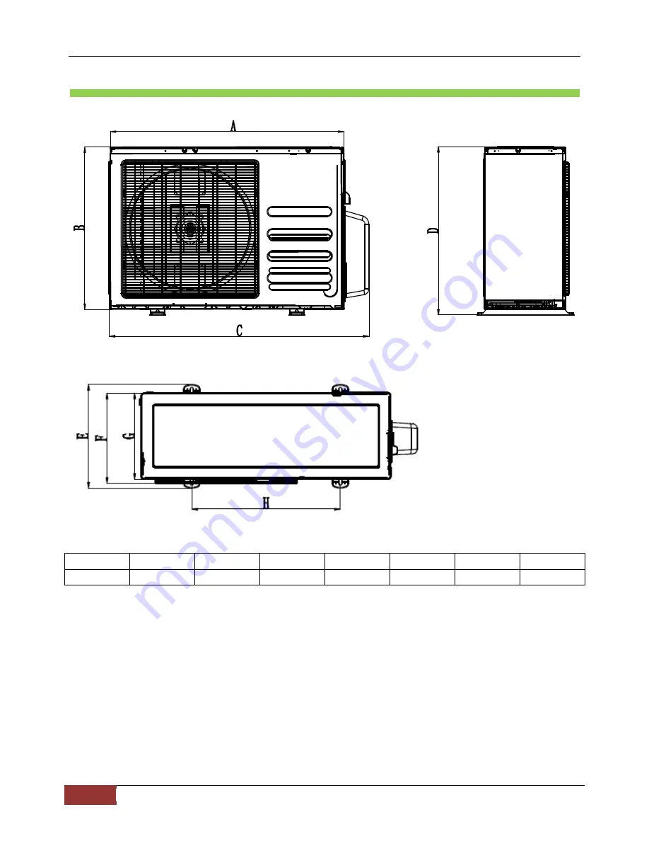 Chigo C2OU-14HVR1 Technical Manual Download Page 40