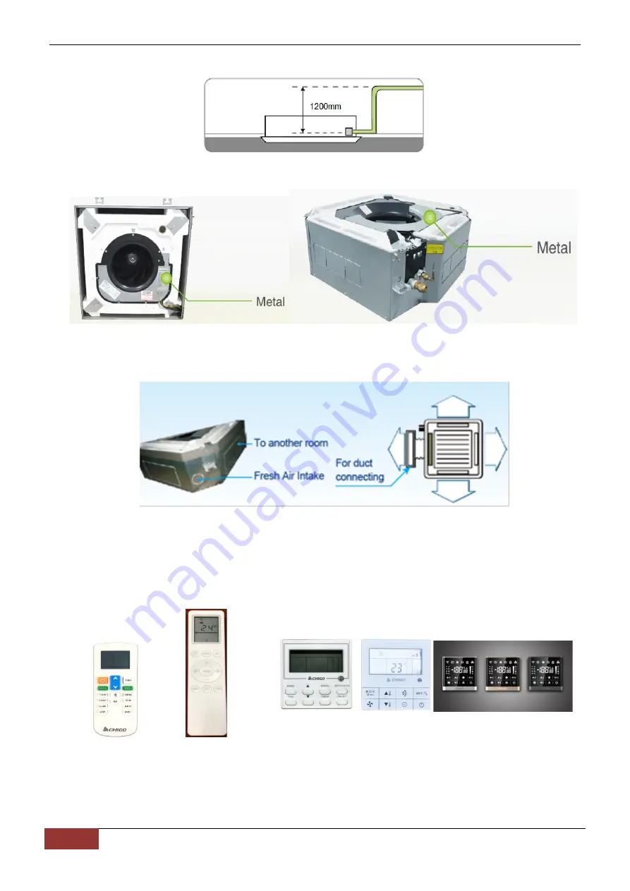 Chigo CCA-18CR1 Technical Manual Download Page 15